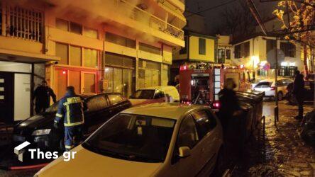 Θεσσαλονίκη: Φωτιά σε καφέ- μπαρ τα ξημερώματα στη Νεάπολη