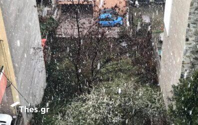 Θεσσαλονίκη χιόνια