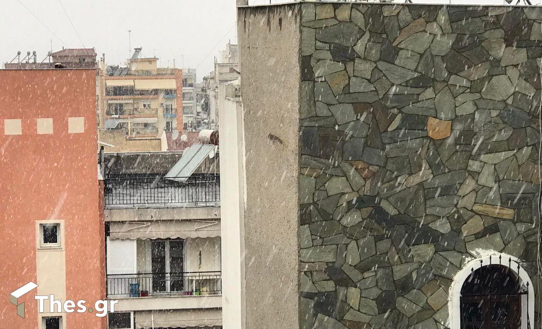 Θεσσαλονίκη χιόνια