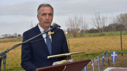 Καλαφάτης: “Κανένας δεν δικαιούται να ξεχνά τι σημαίνει ναζισμός, φασισμός, ολοκληρωτισμός” (ΦΩΤΟ)