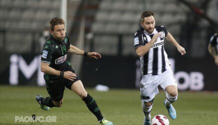 Super League: Μεγάλη ανατροπή και νίκη (2-1) του ΠΑΟΚ στο ντέρμπι με τον Παναθηναϊκό