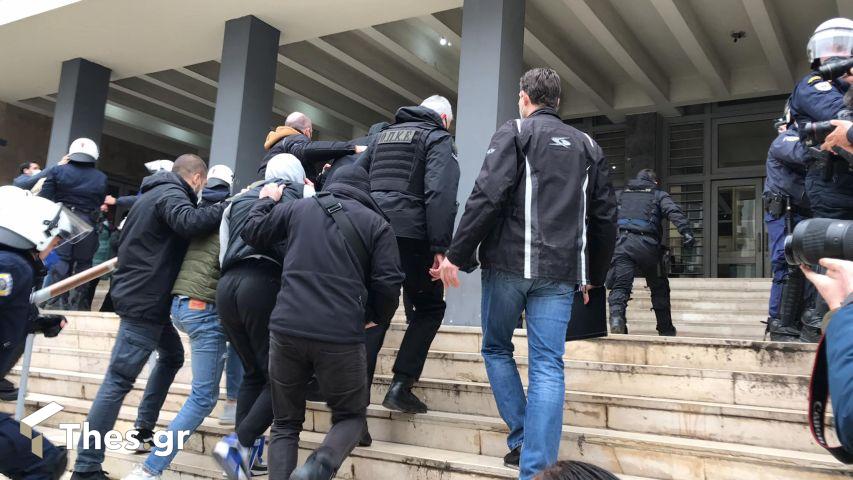 Θεσσαλονίκη συλληφθέντες για τη δολοφονία του Αλκη δικαστικό Μέγαρο