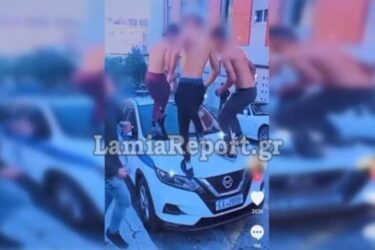 Λαμία: Ελεύθεροι οι Ρομά που χόρευαν πάνω σε περιπολικό