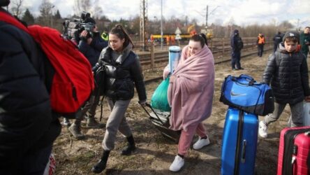 Γιόχανσον για πρόσφυγες από την Ουκρανία: Τουλάχιστον 400.000 έχουν εισέλθει στην ΕΕ