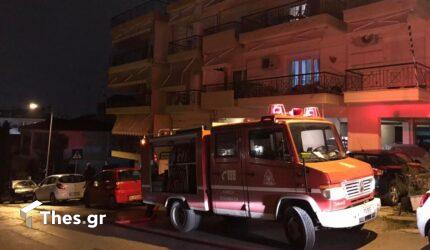 Θεσσαλονίκη: Ξέσπασε φωτιά σε μονοκατοικία στα Κουφάλια