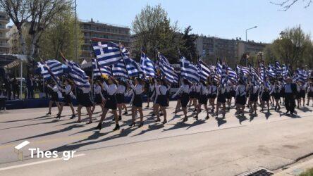 25η Μαρτίου: Εικόνες από την παρέλαση για την Εθνική Επέτειο στην Θεσσαλονίκη