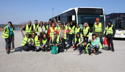 ΟΑΣΘ: Μετέφερε εθελοντές σε δράση καθαρισμού στον Δήμο Θερμαϊκού