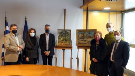 Θεσσαλονίκη: Δύο έργα σημαντικών Ελλήνων ζωγράφων στην Δημοτική Πινακοθήκη (ΦΩΤΟ)