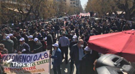 Θεσσαλονίκη: Συγκέντρωση στο ΕΚΘ για την πανελλαδική απεργία (ΦΩΤΟ)