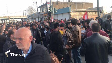 Θεσσαλονίκη: Συγκέντρωση αλληλεγγύης στους προσαχθέντες στις σημερινές κινητοποιήσεις (ΦΩΤΟ)