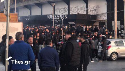Η μεγάλη ώρα του ΠΑΟΚ – Συνθήματα και ανυπομονησία στην Τούμπα (ΒΙΝΤΕΟ & ΦΩΤΟ)