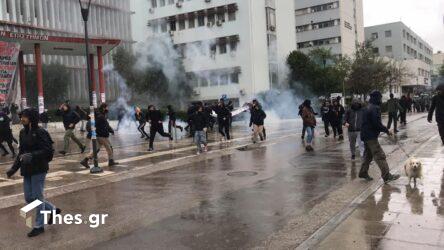 Θεσσαλονίκη: Νέα επεισόδια στο ΑΠΘ (ΒΙΝΤΕΟ & ΦΩΤΟ)