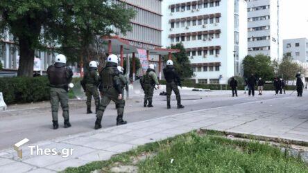 Θεσσαλονίκη: Επεισόδια ξανά στο ΑΠΘ (ΒΙΝΤΕΟ & ΦΩΤΟ)