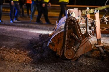 Ξεθάφτηκαν ανθρώπινα οστά σε έργα ανάπλασης της κεντρικής πλατείας στα Τρίκαλα