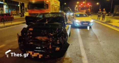 Θεσσαλονίκη: Τροχαίο στον Εύοσμο – Δύο τραυματίες