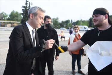 Ζέρβας: “Κάθε φορά που βρίσκομαι ανάμεσα σε Κρήτες νιώθω μια ζεστασιά” (ΦΩΤΟ)