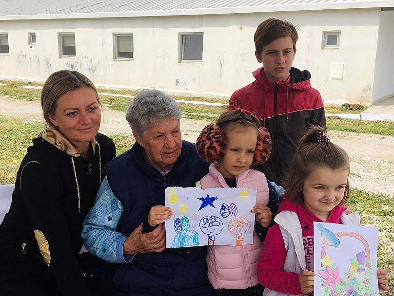 ουκρανοί πρόσφυγες Πάσχα