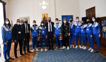Με τα μέλη της κορυφαίας στην Ευρώπη Εθνικής Ομάδας Τάε Κβο Ντο συναντήθηκε ο Καλαφάτης (ΦΩΤΟ)