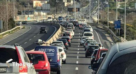 Θεσσαλονίκη: Μποτιλιάρισμα με το…. καλησπέρα στον Περιφερειακό λόγω flyover (ΧΑΡΤΗΣ)
