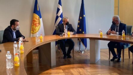 Θεσσαλονίκη: Με τον δήμαρχο Κορυτσάς συναντήθηκε ο Ζέρβας