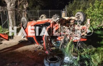 Τροχαίο στην εθνική οδό Πύργου – Κυπαρισσίας: Τραυματίστηκε σοβαρά 35χρονη οδηγός (ΒΙΝΤΕΟ)