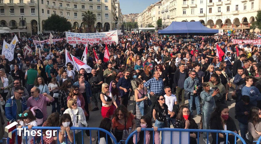 Θεσσαλονίκη αντιπολεμική συναυλία