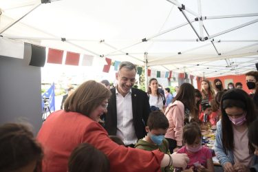 Θεσσαλονίκη: Γιορτή για την Ημέρα της Ευρώπης (ΦΩΤΟ)