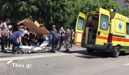 Θεσσαλονίκη: Οδηγός μηχανής παρέσυρε και εγκατέλειψε πεζή στην Εγνατία (ΦΩΤΟ)