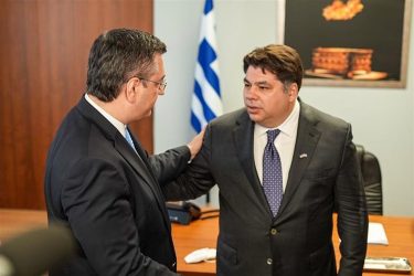 Τζιτζικώστας: Η συνάντηση με τον νέο πρέσβη των ΗΠΑ στην Ελλάδα Τζορτζ Τσούνη