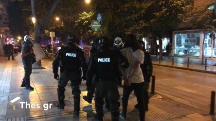 Θεσσαλονίκη: Δύο προσαγωγές – Ο ένας εντοπίστηκε στα αρχαία στη Ναυαρίνου (ΒΙΝΤΕΟ & ΦΩΤΟ)