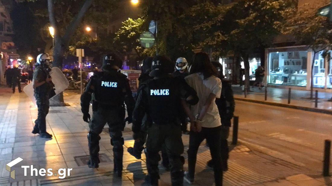 Θεσσαλονίκη επεισόδια αστυνομία