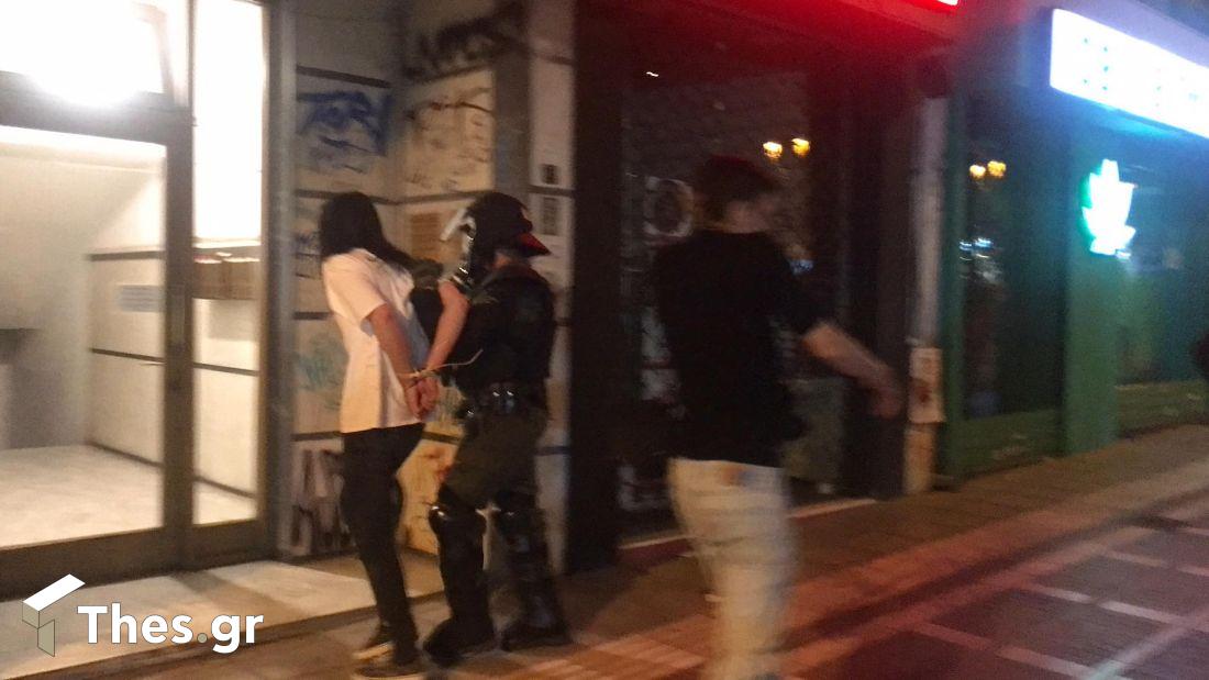 Θεσσαλονίκη επεισόδια αστυνομία