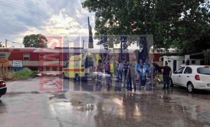 Τρένο συγκρούστηκε με ΙΧ στην Πέλλα (ΒΙΝΤΕΟ)