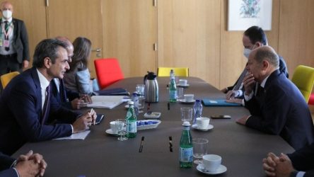 Συνάντηση Μητσοτάκη με Σολτς – Τον ενημέρωσε για την τουρκική προκλητικότητα