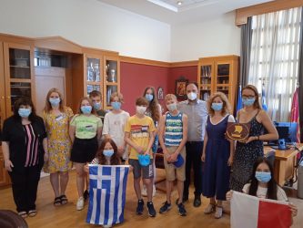 Καλαμαριά: Μαθητές από την Πολωνία επισκέφθηκαν τον Δαρδαμανέλη (ΦΩΤΟ)
