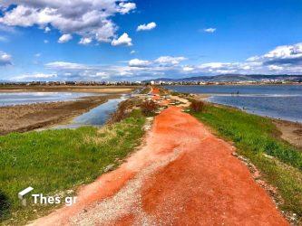 Λιμνοθάλασσα Καλοχωρίου Θεσσαλονίκη Κόκκινος Δρόμος