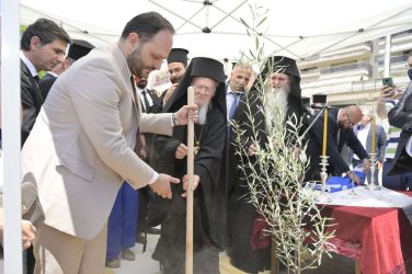 Βαρθολομαίος σε Δαρδαμανέλη: “Το έργο σας συγκινεί και εμπνέει, σας εύχομαι να είστε πάντα άξιος” (ΦΩΤΟ)
