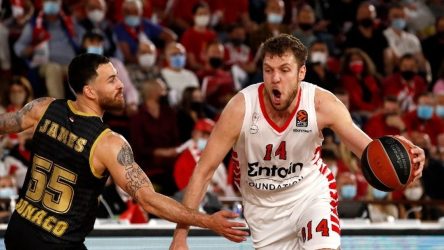 EuroLeague: Στην κορυφαία πεντάδα ο Σάσα Βενζέκοφ