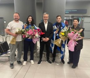 Ολυμπιακοί Αγώνες Κωφών: H συνάντηση του Ζέρβα με την αποστολή του ταεκβοντό (ΦΩΤΟ)
