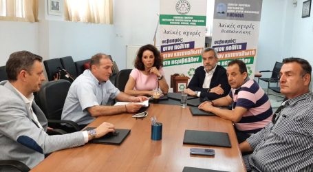 Με εκπροσώπους των λαϊκών αγορών συναντήθηκαν Ζέρβας και Πατουλίδου (ΦΩΤΟ)