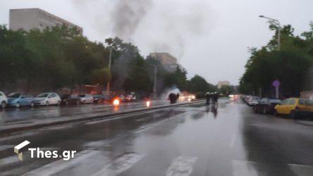 Θεσσαλονίκη: Μολότοφ και χημικά στο ΑΠΘ (ΦΩΤΟ)