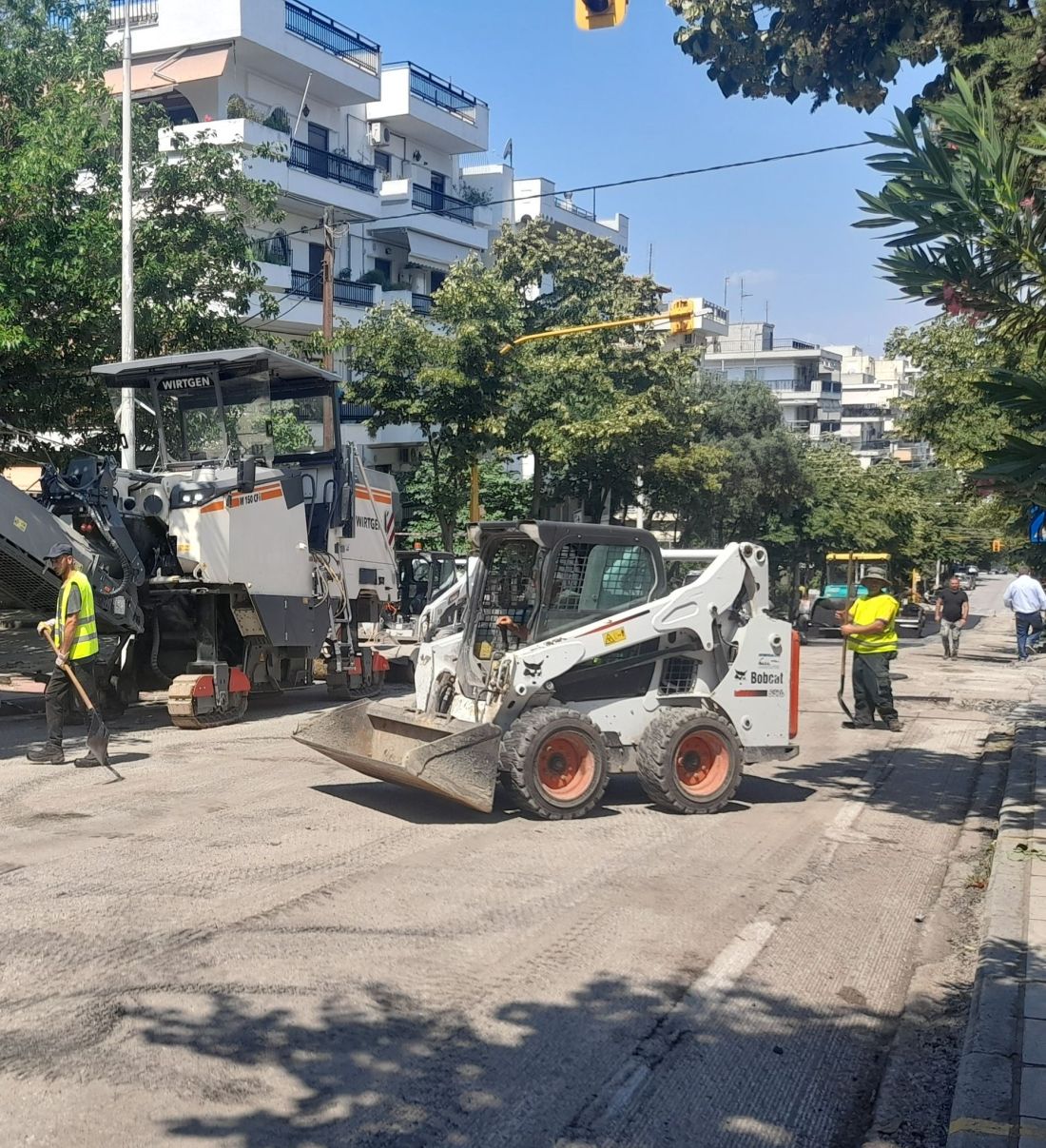 Τούμπα έργα άσφαλτος