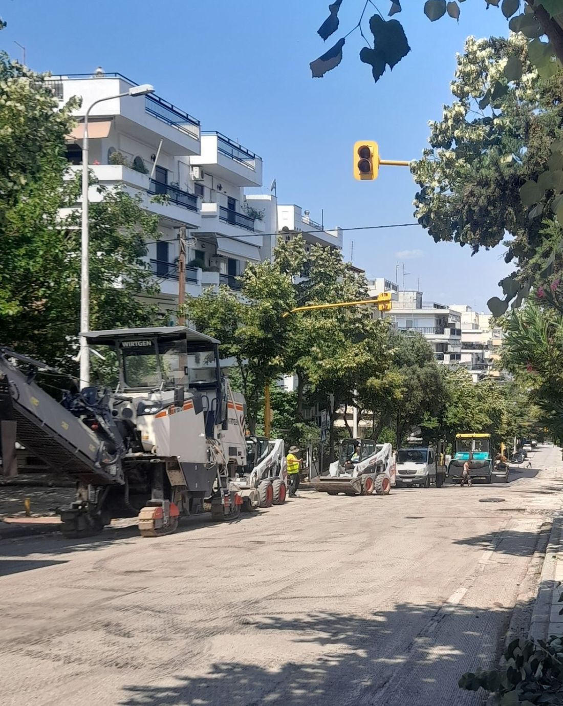 Τούμπα έργα άσφαλτος