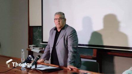 Κουτσούμπας για Τέμπη: “Αυτό το έγκλημα δεν πρέπει να παραγραφεί”