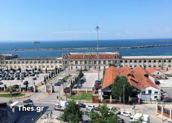 λιμάνι Θεσσαλονίκης λιμάνι από ψηλά