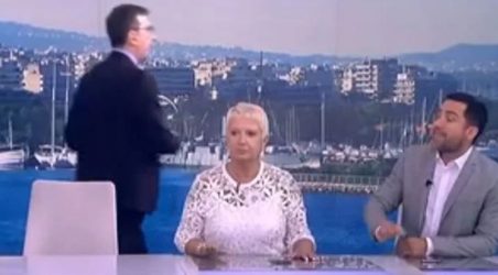 Ο κακός χαμός στον “αέρα” του ΣΚΑΪ – Αποχώρησε ο Πορτοσάλτε