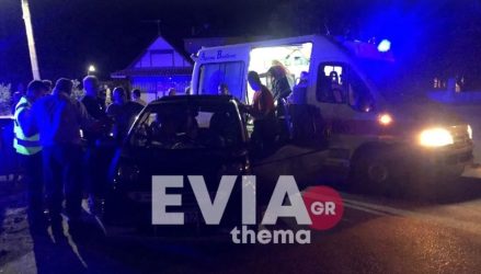 Χαλκίδα: Ενας τραυματίας σε τροχαίο στον δρόμο προς Αρτάκη