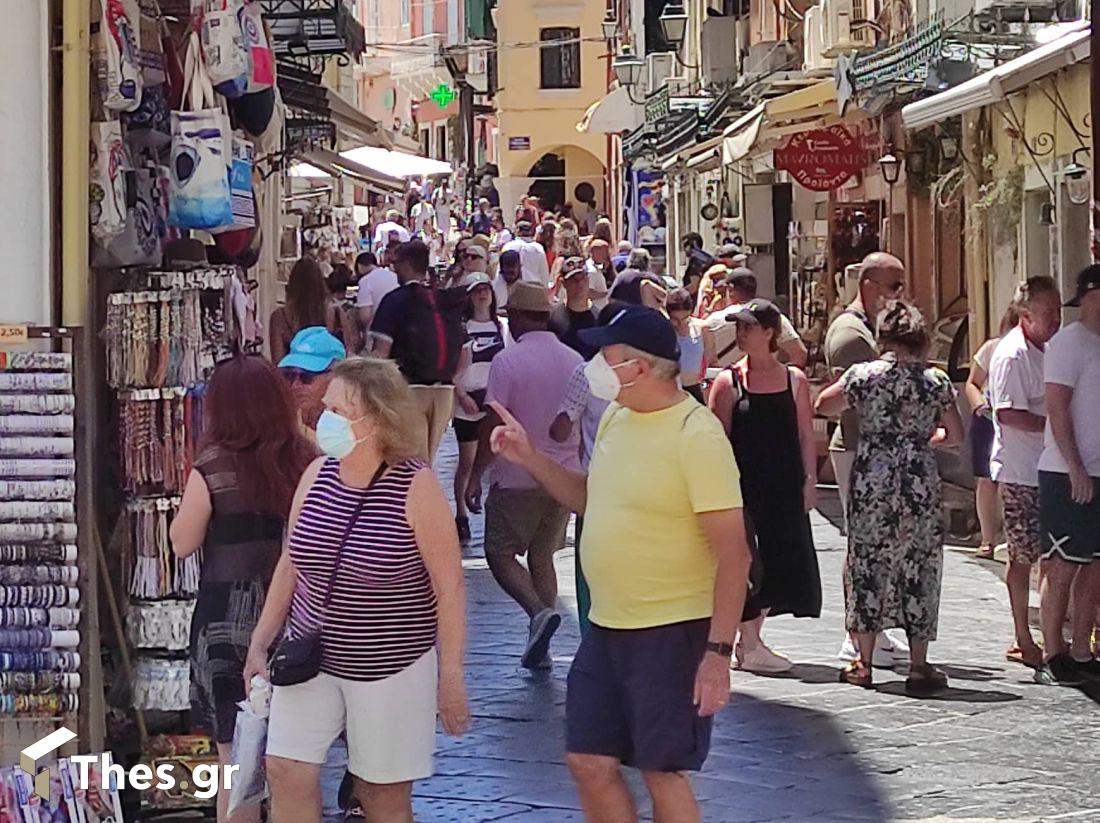 Κέρκυρα τουρισμός αύξηση τουριστών