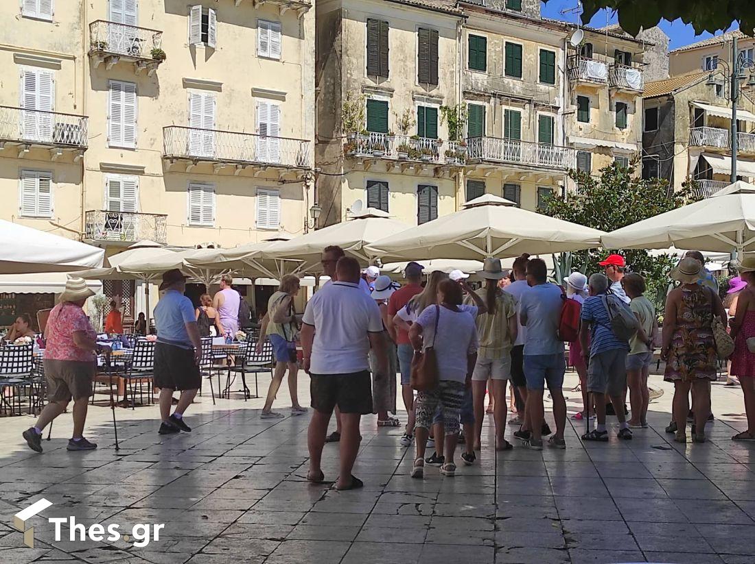 Κέρκυρα τουρισμός αύξηση τουριστών