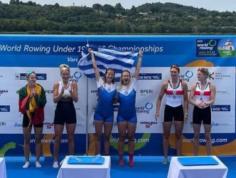 Παγκόσμιες πρωταθλήτριες Φράγκου και Μπούρμπου στην Κωπηλασία